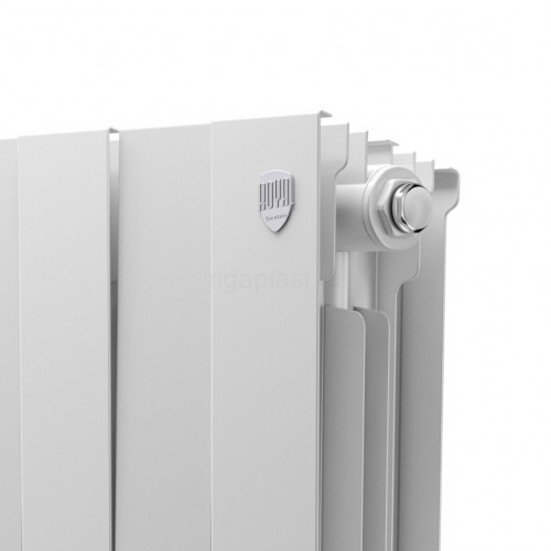 Радиатор биметаллический Royal Thermo PianoForte 500 Bianco Traffico 4 секции, боковое подключение