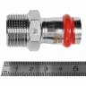 Переходник ROMMER НР 18 мм x 3/4" из нержавеющей стали, RSS-0021-001834