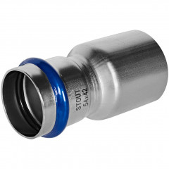 Муфта переходная STOUT НПр-ВПр, 54 x 42 мм, из нержавеющей стали, SSS-2020-005442