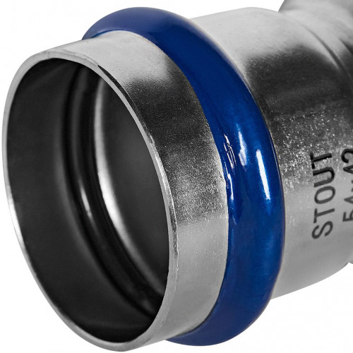 Муфта переходная STOUT НПр-ВПр, 54 x 42 мм, из нержавеющей стали, SSS-2020-005442