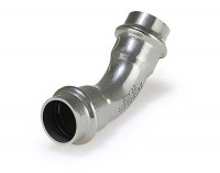 Угольник двухраструбный пресс 45° 54 из нержавеющей стали ZEISSLER ZTI.559.005454