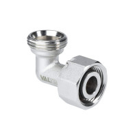 Угольник под евроконус VALTEC 3/4" x 3/4", VTr.092.NE.0505