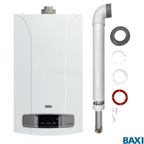 Настенный газовый котел Baxi LUNA-3 280 Fi + Комплект дымохода