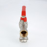 Кран шаровой VALTEC COMBI 1/2" ВР/ВР, с фильтром, рычаг (VT.292.N.04)