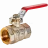 Кран шаровой ВН/ВН 1/2", рычаг ROMMER