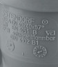 Тройник канализационный HTEA 40/40 на 90° Ostendorf 111400