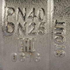 Кран шаровой полнопроходной STOUT 1", ВР/НР, ручка «рычаг», SVB-0003-000025