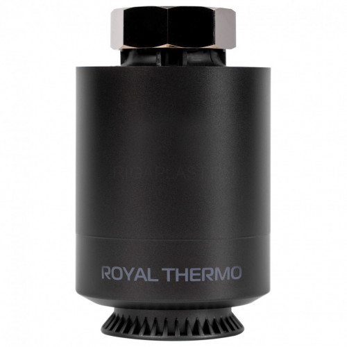 Термостат радиаторный электронный Smart Heat, черный Royal Thermo