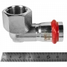 Угольник-переходник ROMMER ВР 22 мм x 3/4" из нержавеющей стали, RSS-0009-002234