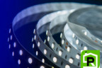 Лента светодиодная LUX, 5050, 60 LED/м, 14,4 Вт/м, 24В, IP33, Холодный белый (6000K)