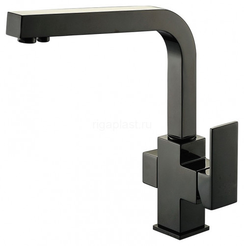 Смеситель для кухни Sonat Black Matt с подачей фильтрованной воды KAISER 34044-9