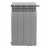 Радиатор биметаллический Royal Thermo BiLiner Silver Satin 500 4 секции, нижнее подключение VR80