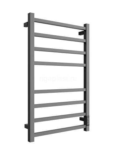 Полотенцесушитель электрический ДВИН L plaza neo 80/50, графит, с диммером, арт. 4657795055003