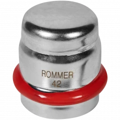 Заглушка ROMMER 42 мм из нержавеющей стали, RSS-0025-000042