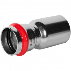 Муфта переходная ROMMER ВПр-НПр 35 x 28 мм из нержавеющей стали, RSS-1020-003528