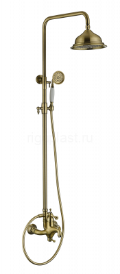 Душевая система GANZER GZ77161-D, бронза