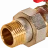 Кран шаровой с американкой ВР/НР 1/2", бабочка ROMMER