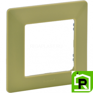 Рамка Legrand Valena Life 1 пост Лайм 754081