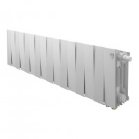 Радиатор биметаллический Royal Thermo PianoForte 200 Bianco Traffico 16 секций, нижнее подключение VDR