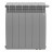 Радиатор биметаллический Royal Thermo BiLiner Silver Satin 500 6 секций, нижнее подключение VR80