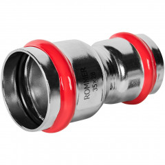 Муфта переходная ROMMER ВПр 35 x 28 мм из нержавеющей стали, RSS-1018-003528