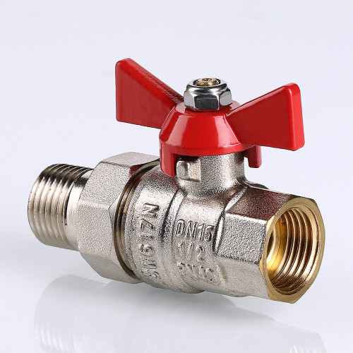 Кран шаровой VALTEC BASE с полусгоном 1" VT.227.N.06