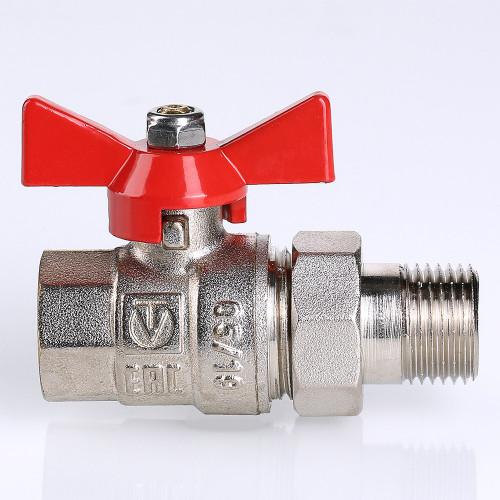Кран шаровой VALTEC BASE с полусгоном 1" VT.227.N.06