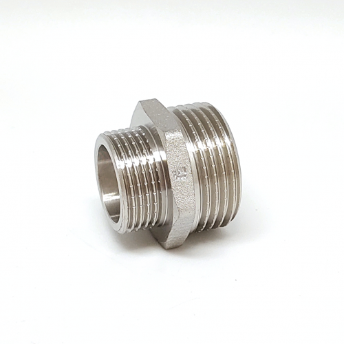 Ниппель переходной никелированный 2 * 1 1/4 НР-НР ZEISSLER, ZSr.161.020907