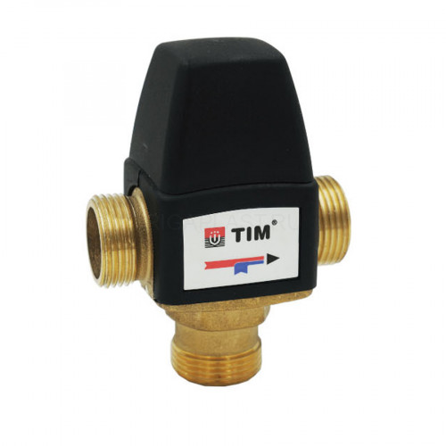 Клапан термостатический смесительный 1" 35-60°С kv/s 1.6 TIM