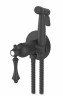 Смеситель для биде GANZER GZ77057-C, скрытый монтаж, черный