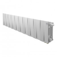 Радиатор биметаллический Royal Thermo PianoForte 200 Bianco Traffico 20 секций, нижнее подключение VDR