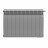 Радиатор биметаллический Royal Thermo BiLiner Silver Satin 500 10 секций, нижнее подключение VR80