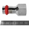 Переходник ROMMER ВР 15 мм x 1/2" из нержавеющей стали, RSS-0022-001512