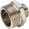 Ниппель НН переходной 1х1/2, никелированный STOUT SFT-0004-000112