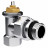 Набор термостатический угловой Royal Thermo Design 1/2" М30х1,5 (Хром)