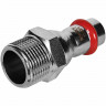 Переходник ROMMER ВПр-НР 15 мм x 3/4" из нержавеющей стали, RSS-1021-001534