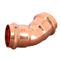 Угол пресс 45° 42 Profipress SC-Contur Viega 292386