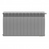 Радиатор биметаллический Royal Thermo BiLiner Silver Satin 500 12 секций, нижнее подключение VR80