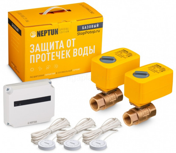 Система защиты от протечек воды Neptun Special Edition, Базовый Bronze 3/4 дюйма, 1419501