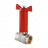 Кран шаровой VALTEC 1/2" ВР/ВР, с удлинённым штоком, бабочка (VT.250.N.04)