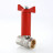 Кран шаровой VALTEC 1/2" ВР/ВР, с удлинённым штоком, бабочка (VT.250.N.04)