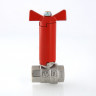Кран шаровой VALTEC 1/2" ВР/ВР, с удлинённым штоком, бабочка (VT.250.N.04)