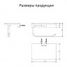 Настенный бумагодержатель плоский Grocenberg AC0027 (Золото глянец)