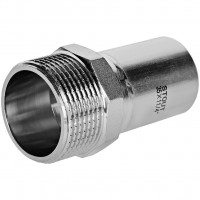 Вставка переходная STOUT НПр-НР, 35 мм x 1 1/4 дюйма, из нержавеющей стали, SSS-2024-035114
