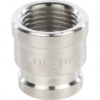 Муфта ВВ переходная 1/2х3/8, никелированная STOUT SFT-0006-001238