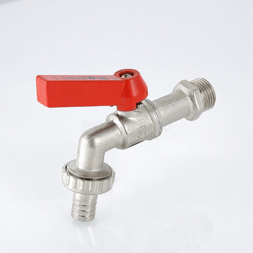 Кран водоразборный VALTEC 3/4" НР, со съёмным штуцером, флажок (VT.051.N.05)