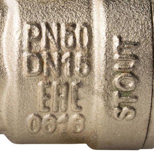 Кран шаровой полнопроходной ВР/НР 1/2, ручка бабочка STOUT