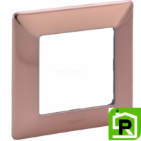 Рамка Legrand Valena Life 1 пост Медь 754161