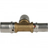 Тройник переходной 20х20х16 для металлопластиковых труб, прессовой STOUT SFP-0005-202016
