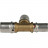Тройник переходной 20х20х16 для металлопластиковых труб, прессовой STOUT SFP-0005-202016